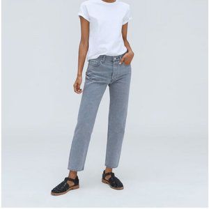 NWT Everlane size 28, 27.5" inseam light gray jeans